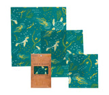 Assorted Pack of 3 Bee's Wrap Beeswax Food Wraps