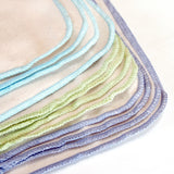 Organic Cotton Flannel Cloth Baby Wipes - Set of 12
