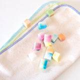 Organic Cotton Flannel Cloth Baby Wipes - Set of 12