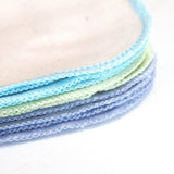 Organic Cotton Flannel Cloth Baby Wipes - Set of 12