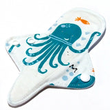MADE TO ORDER - 7" Reusable Cloth Menstrual Thong-shaped pad - choose your fabric and absorbency