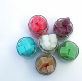 Vegan Cloth Wipe Bit Solution Cubes - SAMPLE Size of Triple Butter Soap Bit Wipe Solution Cubes for Cloth Diapering & Feminine Wipes