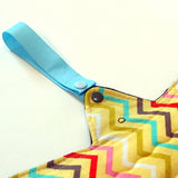 Cloth Menstrual Pad Drying Straps - set of 2 in your choice of color - hang your pads to air dry!