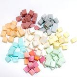 Vegan Cloth wipe solution cubes -soap bits-your choice of scent & dyed/undyed cubes - natural, vegan, phthlatate, detergent free - 2 ounces