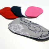 Mystery Seconds - one (1) seconds quality 3.5" or 5.5" Reusable Cloth wingless lay-in ULTRATHIN Pantyliner