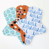 MADE to ORDER- set of 3 - ULTRATHIN Mini Pad Pantiliner or Thongliner with wings for Every Day