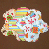 10 Reusable Washable cloth pantyliners or thong liners MADE TO ORDER in your choice of fabrics