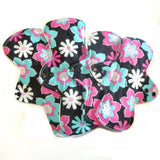 MADE TO ORDER - Starter Set - Reusable Cloth Menstrual pads- set of four - two 11 inch and two 9 inch- choose your fabric and absorbency