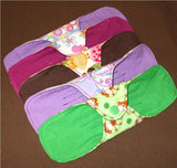 Grab Bag - One Reusable Cloth Pantyliner - Random Pick of ONE Liner - Feminine Care Products - Great for Everyday Discharge and Wetness