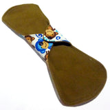MADE TO ORDER - Reusable Cloth Menstrual pads- set of two 13 inch pads - choose your fabric and absorbency
