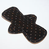 9 inch Reusable Cloth Menstrual pad - HEAVY flow - PUL - quilter's cotton top