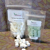 Cloth wipe bit solution cubes - your choice of scent and dyed/undyed soap bits - natural, vegan, phthlatate and detergent free - 2 ounces
