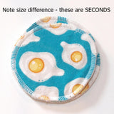 Leftover Nursing Pads and Seconds - Bamboo - PUL and fleece - Cleaning up the studio!