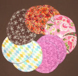 Leftover Nursing Pads and Seconds - Bamboo - PUL and fleece - Cleaning up the studio!