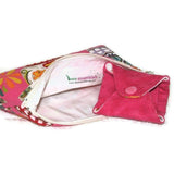 MADE TO ORDER - Wee Wet Bag small waterproof pouch for your purse or diaper bag - 5" X 7" or 8" by 8" wetbag